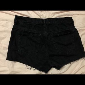 High waisted black pacsun shorts
